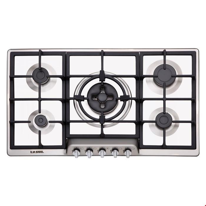 اجاق گاز صفحه ای ایلیا استیل مدل S502 Ilia Steel S502 Gas Hob